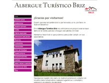 Tablet Screenshot of alberguebriz.com